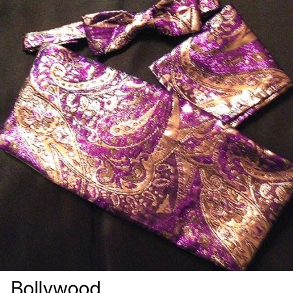 notBlackTies bowtie cummerbund set